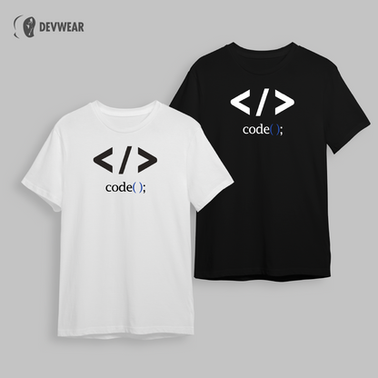 CAMISETA SIMBOLO CÓDIGO
