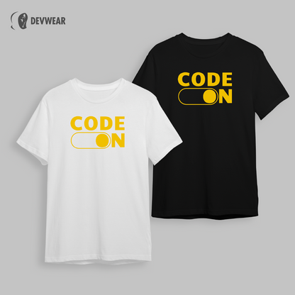 CAMISETA CÓDIGO ENCENDIDO