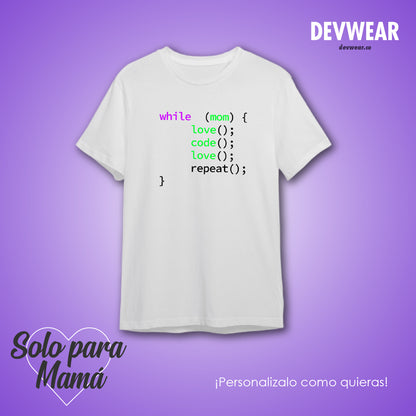 Camiseta MOM CODE