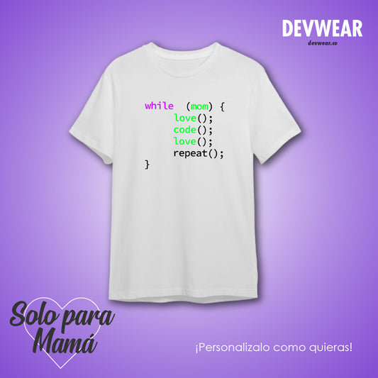 Camiseta MOM CODE