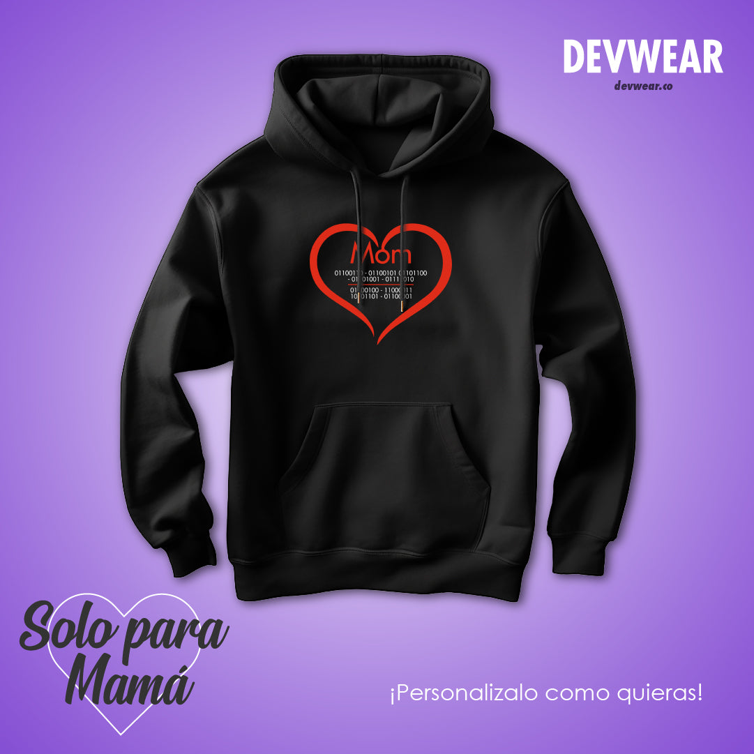 Hoodie MOM BINARY
