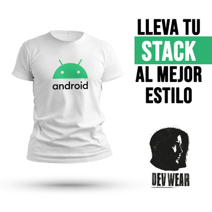 CAMISETA LOGO CENT DEVELOPER ANDROID