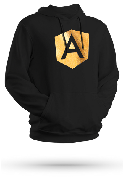 BUZO GOLD ANGULAR DEVELOPER LOGO CENT