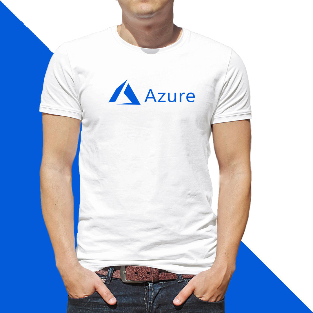 CAMISETA LOGO CENT DEVELOPER AZURE