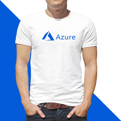 CAMISETA LOGO CENT DEVELOPER AZURE