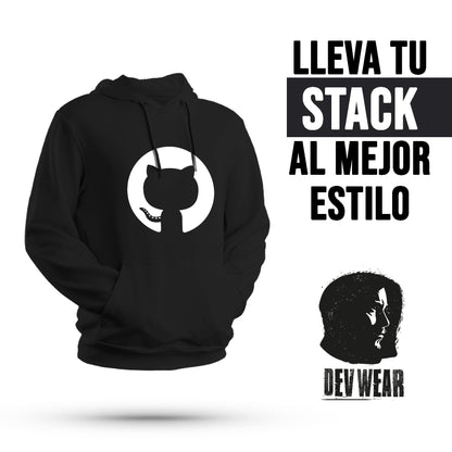 HOODIE BUZO SACO CANGURO DEVELOPER GITHUB
