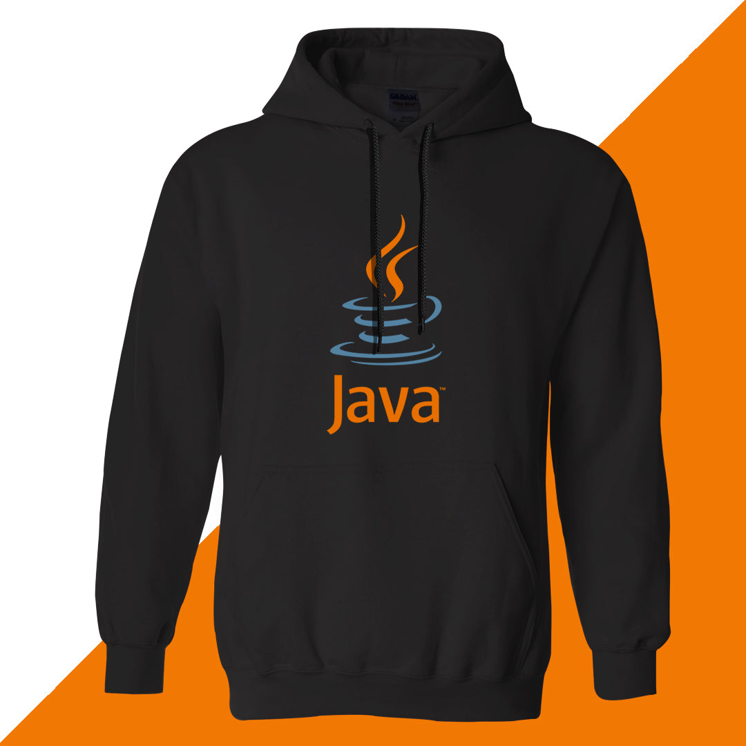 BUZO LOGO CENT DEVELOPER JAVA ORANGE