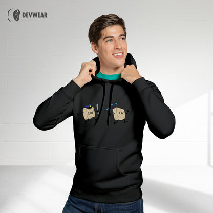 HOODIE CONTROL AND ESCAPE KEYS