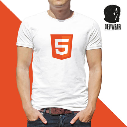 CAMISETA LOGO CENT DEVELOPER HTML ICON