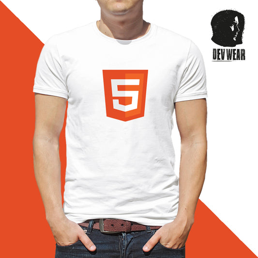 CAMISETA LOGO CENT DEVELOPER HTML ICON