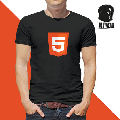 CAMISETA LOGO CENT DEVELOPER HTML ICON