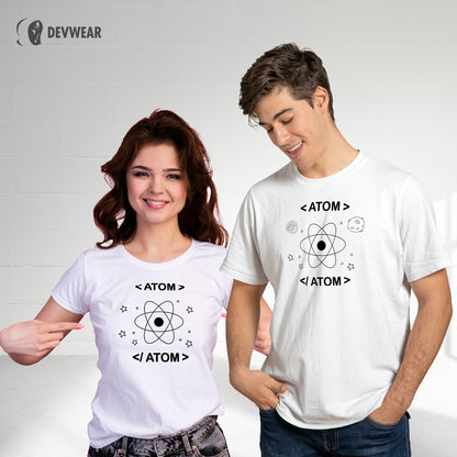 CAMISETA REACT ATOM DEVELOPER