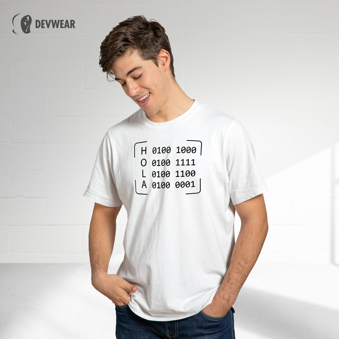 CAMISETA HELLO BINARY
