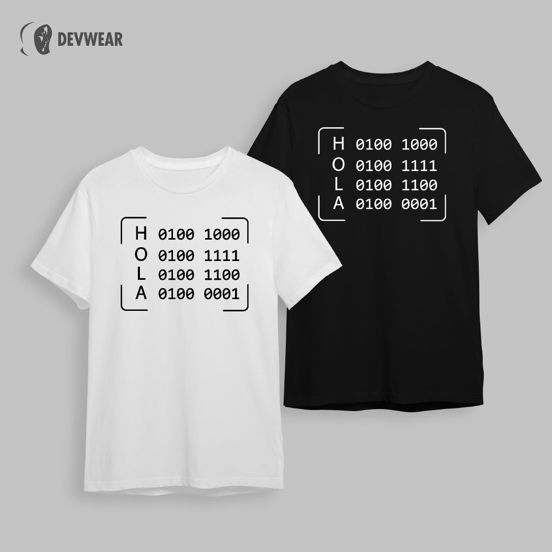 CAMISETA HELLO BINARY