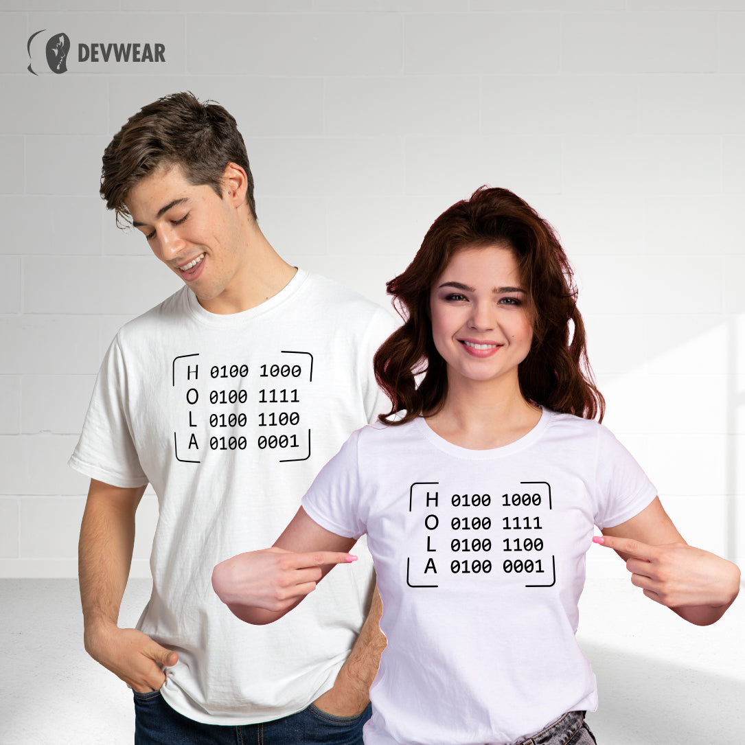 CAMISETA HELLO BINARY