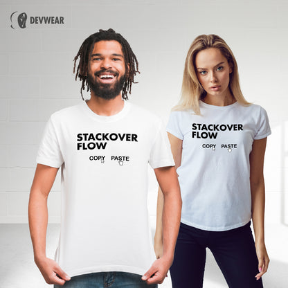 CAMISETA STACKOVERFLOW COPY PASTE DEVELOPER