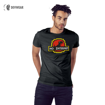 CAMISETA NO INTERNET GEEK DEVELOPER
