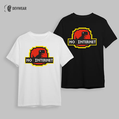 CAMISETA NO INTERNET GEEK DEVELOPER