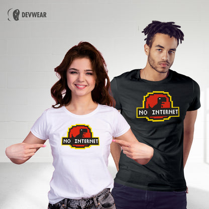 CAMISETA NO INTERNET GEEK DEVELOPER
