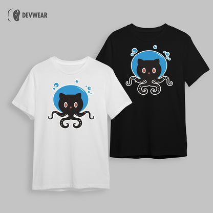 CAMISETA GIT OCTOPUS CAT