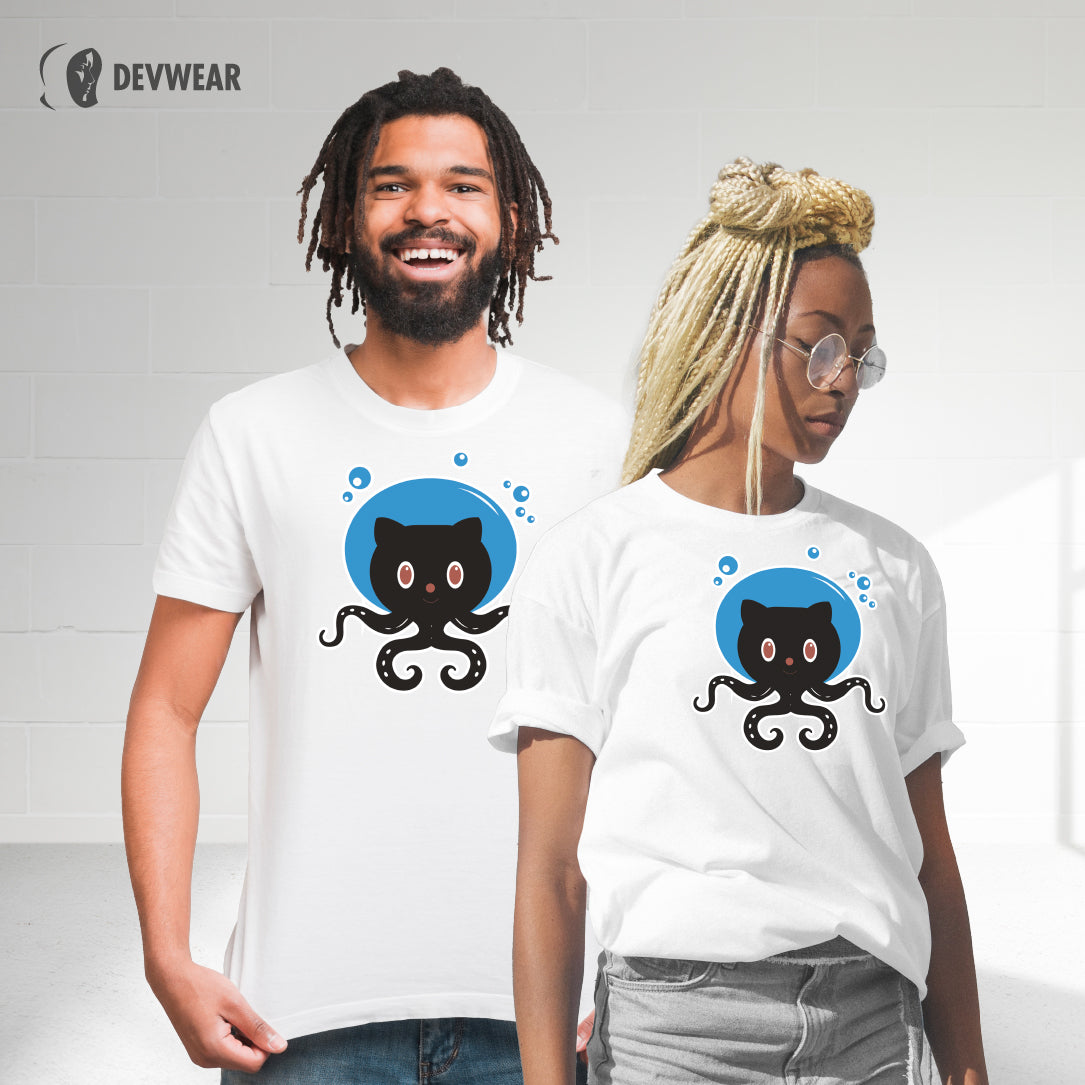 CAMISETA GIT OCTOPUS CAT