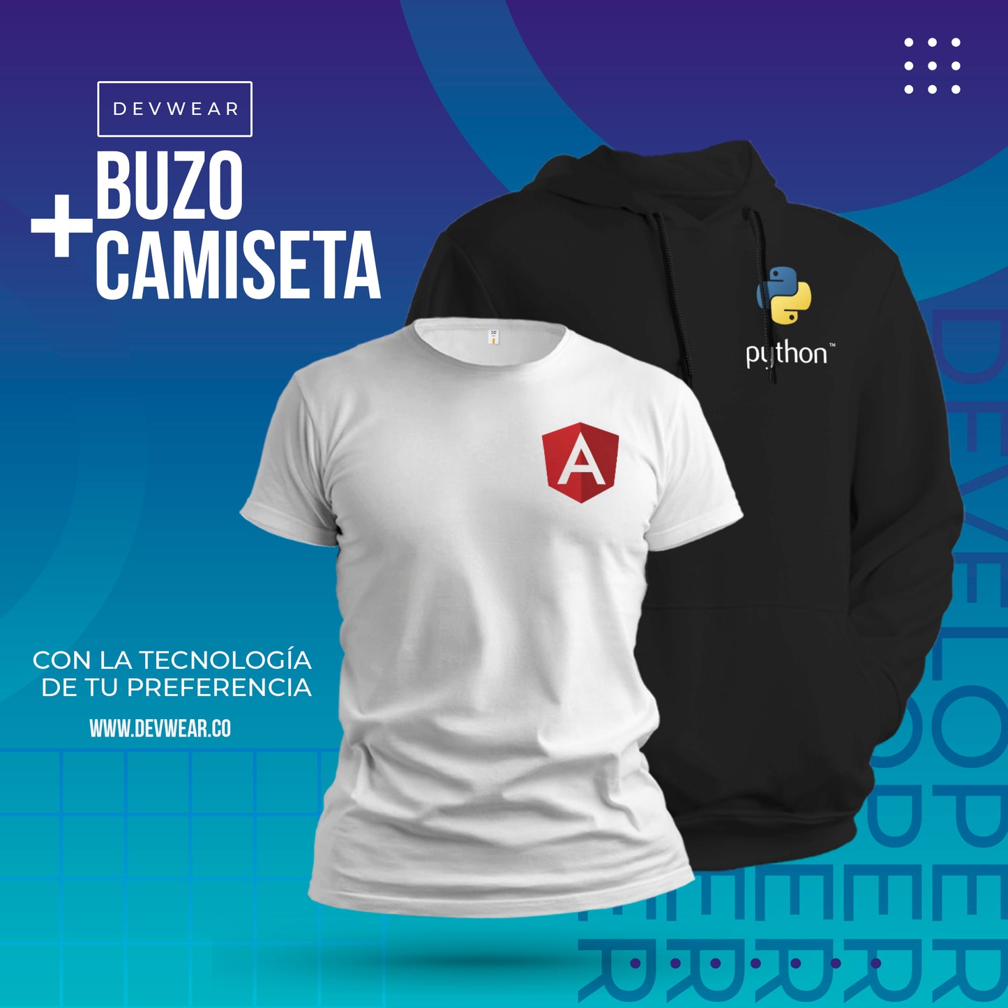PROMO FULL STACK DEVELOPER LOGO LAT