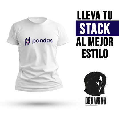 CAMISETA LOGO CENT DEVELOPER PANDAS