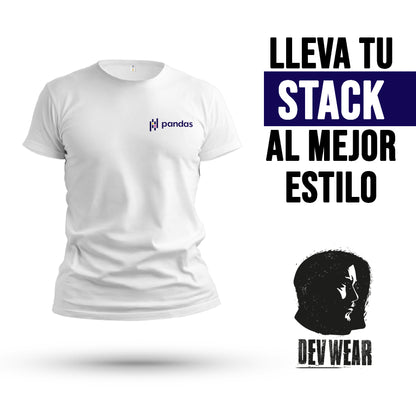 CAMISETA LOGO LAT DEVELOPER PANDAS