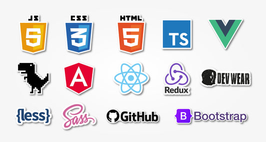 STICKERS FULL FRONTEND x10