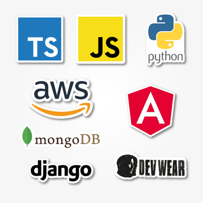 STICKERS PYTHON ANGULAR STACK