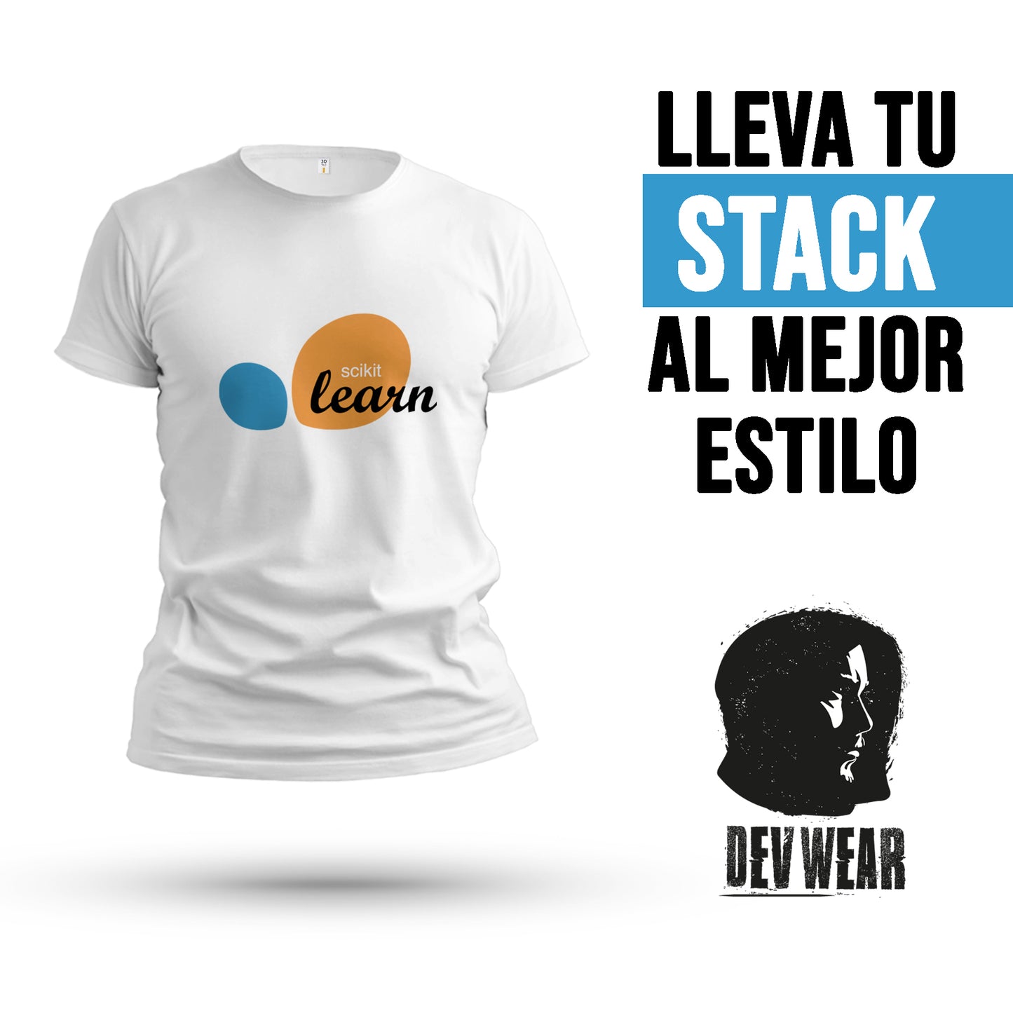 CAMISETA LOGO CENT DEVELOPER SCIKIT