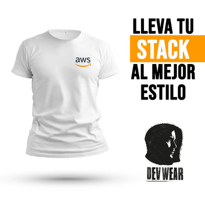 CAMISETA LOGO LAT DEVELOPER AWS