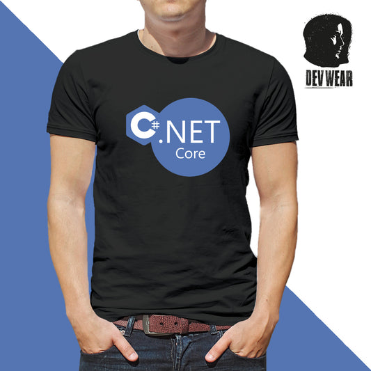 CAMISETA LOGO CENT DEVELOPER C.NET CORE
