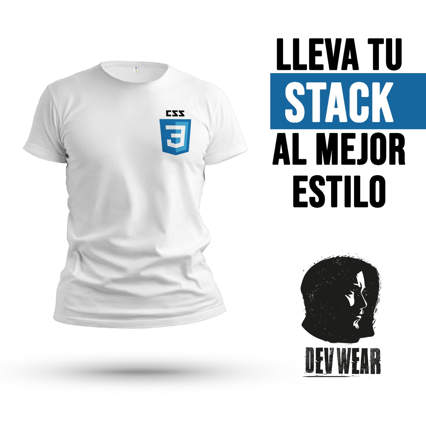 CAMISETA LOGO LAT DEVELOPER CSS