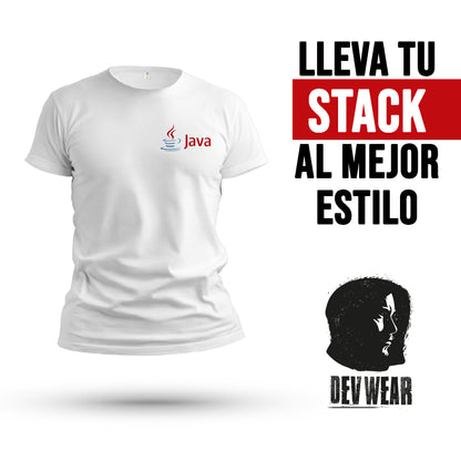 CAMISETA LOGO LAT DEVELOPER JAVA RED