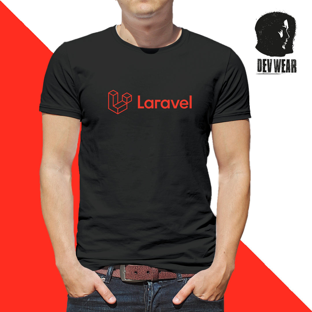 CAMISETA LOGO CENT DEVELOPER LARAVEL