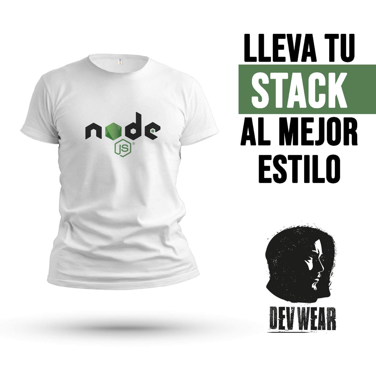CAMISETA LOGO CENT DEVELOPER NODE