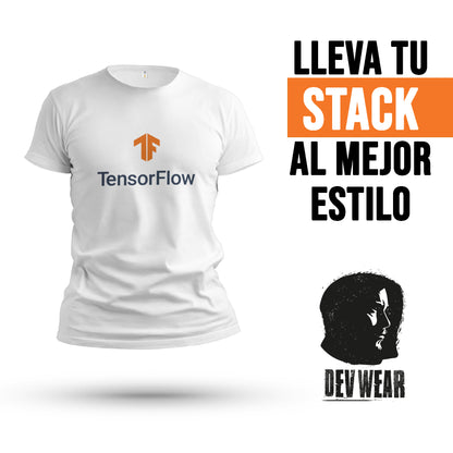 CAMISETA LOGO CENT DEVELOPER TENSORFLOW