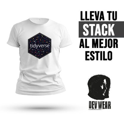 CAMISETA LOGO CENT DEVELOPER TIDYVERSE